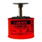 Contenitore a stantuffo in acciaio CAS10218, 2 litri