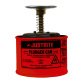 Contenitore a stantuffo in acciaio CAS10118, 1 litro