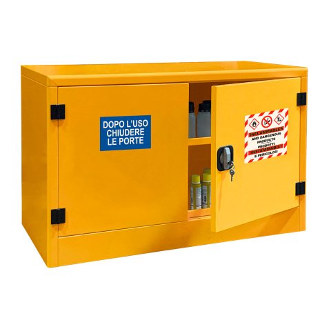 Armadio sottobanco per liquidi infiammabili Carvel ARM060B, 1075 x 500 x 600 mm