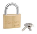 Cadenas à clé - 40 mm - anse de 21 mm - laiton