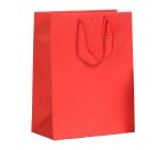 Sac boutique Luxe Natural poignées cordelières H 33 x L 25 x P 13 cm - Paquet de 10 sacs