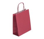 Sacs boutique kraft poignées torsadées 30 x 23 x 12 cm - 50 sacs