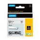 Band Vinyl Dymo Rhino 9 mm 18443 weiß schwarze Schrift