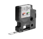 Ruban thermorétractables Dymo Rhino 12 mm 18055 blanc écriture noire