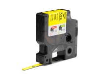 Shrinkable tape Dymo Rhino 6mm 18052 yellow with black writing