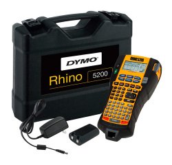 Etikettiergerät Dymo Rhino 5200 - Set mit Koffer und Bändern