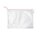 Pochettes de rangement à zip A3 Djois by Tarifold couleurs pastels assorties