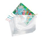 Pochettes de rangement à zip A3 Djois by Tarifold couleurs pastels assorties