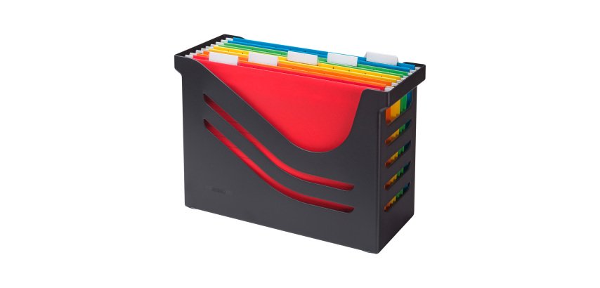 Bac pour dossiers suspendus Djois by Tarifold + 5 dossiers suspendus Euroflex A4