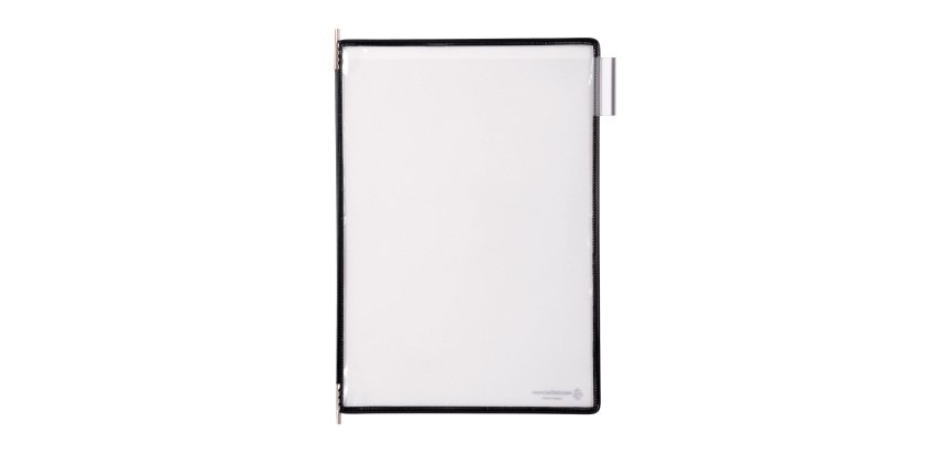 Pochettes à pivots pour protège documents Djois by Tarifold A4 portrait noires