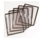 Pochettes à pivots pour protège documents Djois by Tarifold A4 portrait noires