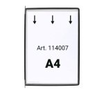 Pochettes à pivots pour protège documents Djois by Tarifold A4 portrait noires