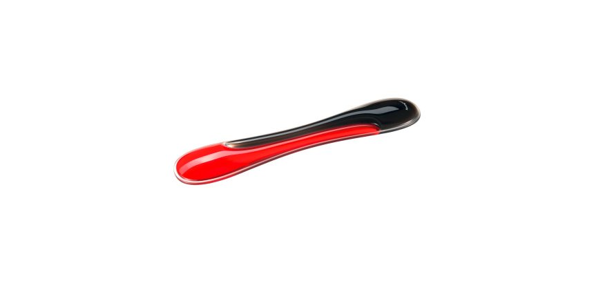 Repose-poignets pour clavier Kensington Slim Duo gel noir/rouge