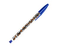 Ballpoint pen Bic Cristal Leopard with cap 1 mm point - medium writing - Pack of 20