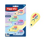 Correcteur à sec Tipp-Ex Mini Pocket Mouse pastel - largeur 5 mm - Longueur 6 m - Blister de 5