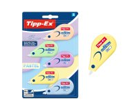 Correcteur à sec Tipp-Ex Mini Pocket Mouse pastel - largeur 5 mm - Longueur 6 m - Blister de 5