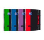 Cahier spirale Oxford Etudiants Nomadbook A4+ 24 x 32 cm grands carreaux 160 pages