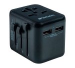 Verbatim 49543 adaptateur prise d'alimentation Universel Noir