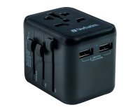 Verbatim 49543 adaptateur prise d'alimentation Universel Noir