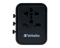 Verbatim 49543 adaptateur prise d'alimentation Universel Noir