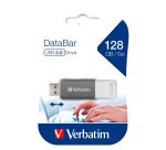 Verbatim V DataBar USB flash drive 128GB USB Type-A 2.0 Gray