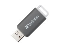 Verbatim V DataBar clé USB flash 128 Go USB Type-A 2.0 Gris
