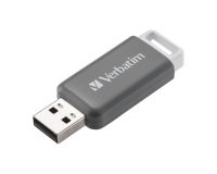 Verbatim V DataBar clé USB flash 128 Go USB Type-A 2.0 Gris