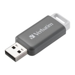 Verbatim V DataBar USB-Flash-Laufwerk 128 GB USB-Typ-A 2.0 Grau