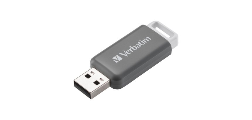 Verbatim V DataBar USB flash drive 128GB USB Type-A 2.0 Gray