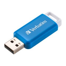 Verbatim V DataBar USB-Flash-Laufwerk 64 GB USB Typ-A 2.0 Blau