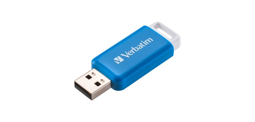 Verbatim V DataBar USB-Flash-Laufwerk 64 GB USB Typ-A 2.0 Blau