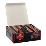 Napolitains chocolat noir individuels Côte d'Or - Boîte de 1,2 kg - 120 pièces