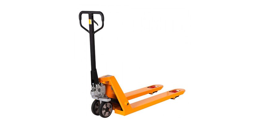 Transpallet manuale professionale rulli doppi, 2500 kg