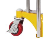 Piattaforma elevatrice professionale 400 kg, altezza max 130 cm