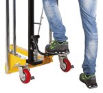 Piattaforma elevatrice professionale 400 kg, altezza max 130 cm