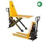 Transpallet elettrico a pantografo 1000 kg, altezza max 80 cm