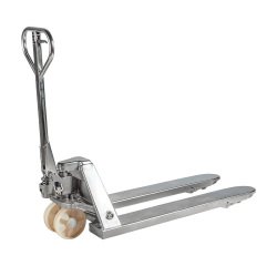 Transpallet manuale in acciaio inox, 2000 kg