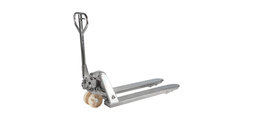 Transpallet manuale in acciaio inox, 2000 kg