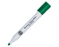 Marqueur effaçable Bruneau pointe ogive 2 à 3 mm vert corps plastique