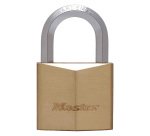 Cadenas à clé en laiton anse hexagonale Master Lock 1145EURD, 1155EURD