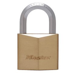 Cadenas à clé en laiton anse hexagonale Master Lock 1145EURD, 1155EURD