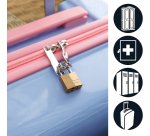 Cadenas en laiton massif 30 mm Master Lock 130EURT – Lot de 2