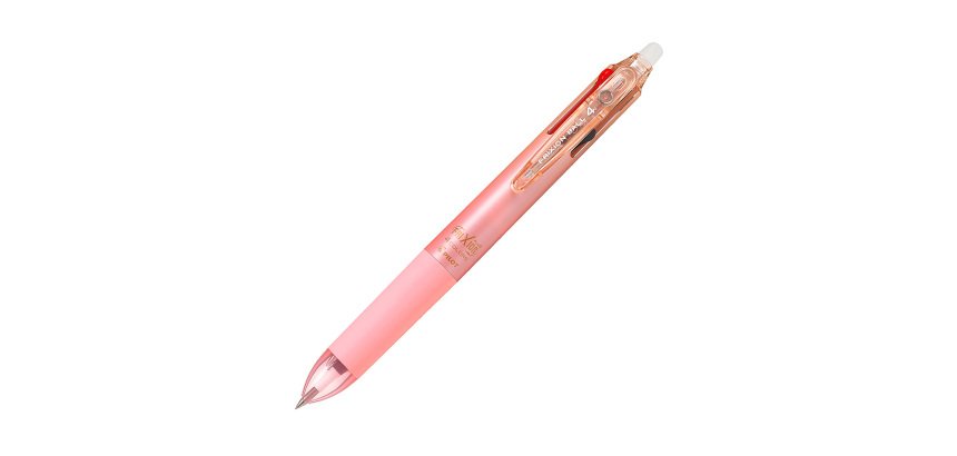 Rollerpen Pilot FriXion Ball 4 kleuren uitwisbaar intrekbare punt 0,5 mm - fijn schrijven