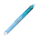 Stylo Roller Pilot FriXion Ball 4 Farben radierbar ausfahrbar 0,5 mm Spitze - feine Schrift - irisierendes blaues Gehäuse