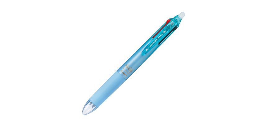 Stylo roller Pilot FriXion Ball 4 couleurs effaçable rétractable pointe 0,5 mm