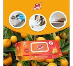 Lingettes désinfectantes parfumées Jex Professionnel Soleil de Corse - Paquet de 80