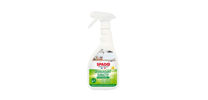 Nettoyant dégraissant suractif Biologique Spado - Spray de 500 ml