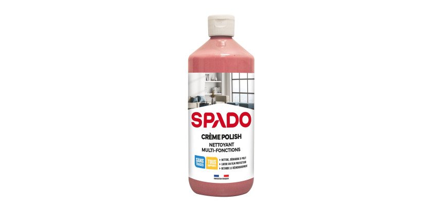 Crème polish nettoyante multi-usages Spado - Flacon de 750 ml