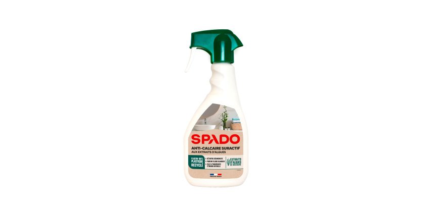 Détartrant anti-calcaire suractif Spado aux extraits d'algues  - Spray de 750 ml