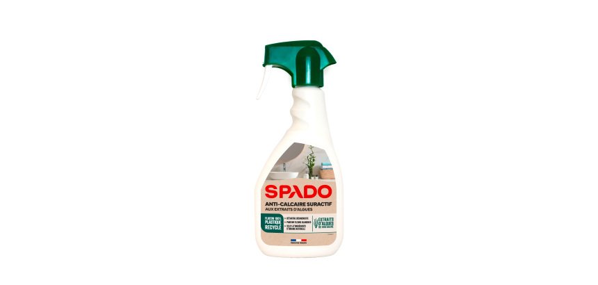 Détartrant anti-calcaire suractif Spado aux extraits d'algues  - Spray de 750 ml